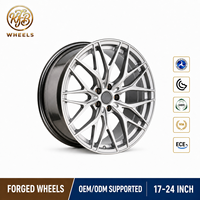 KFB Satış Sonrası 17- 18- 19- 20- 21- ve 22 inç Alüminyum Alaşımlı Araba Jantları, PCD 5x112 5x110 5x114.3 5x120 5x130 ve 6x139.7 özelliklerine sahip