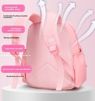 Sac à dos pour enfants léger et respirant avec bretelles réglables, décompression, pendentif personnalisé offert, idéal pour l'école primaire