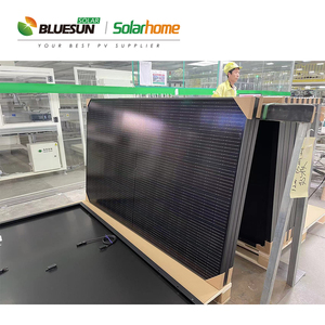 Panneau solaire noir PERC demi-cellule bifacial double vitrage 415W, design moderne, entrepôt USA - Product Image 4