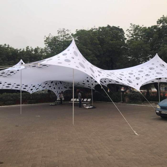 Originele Fabriek Prijs Blow Up Tent Outdoor Evenementen Kaas Stretch Tent 10X10 Stretch Tent Luifel Voor Verkoop