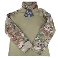 KRYDEX Vente en gros Pull tactique G3 T-shirts à manches longues Imperméable Camo Tactique Field Polo T Shirt pour hommes
