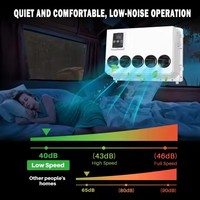 Fournisseur en gros de climatiseurs pour camions 24V, système de refroidissement silencieux pour cabine de camion, camping-car, caravane