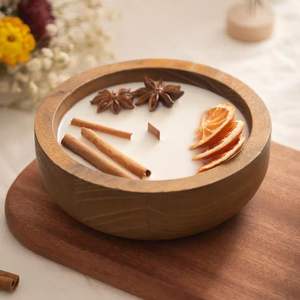 Eco-Friendly Cylinder Wood <strong>Tealight</strong> Candle <strong>Holders</strong> for Wedding Christmas Easter &amp; Party Table Centerpieces &amp; Desk Decorations - Product Image 3