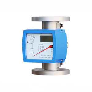 FMR100 analógico 4-20mA medidor de flujo de área Variable aire nitrógeno oxígeno argón Gas aceite hidráulico tubo de Metal rotámetro puntero OEM - Product Image 3