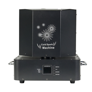Machine à étincelles rotatives à double tête, 1 à 5 mètres, 1300W, fontaine à tête mobile, étincelle rotative - Product Image 2