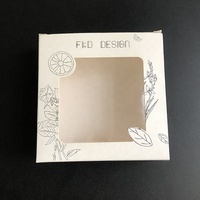 Boîte d'emballage en papier personnalisée, pliable, résistante à la graisse, de qualité alimentaire, pour biscuits, gâteaux, pâtisseries, croissants, en-cas, boulangerie