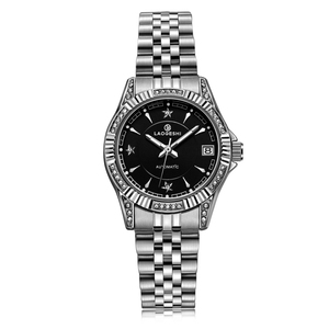 <span class=keywords><strong>Orologio</strong></span> <span class=keywords><strong>da</strong></span> <span class=keywords><strong>Donna</strong></span> in Acciaio Inossidabile di Alta Qualità, Personalizzabile OEM, Elegante <span class=keywords><strong>Orologio</strong></span> Meccanico <span class=keywords><strong>Automatico</strong></span> Impermeabile per Signore - Product Image 4