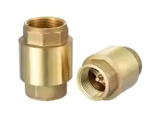 Vanne de retenue manuelle en laiton 1/2" NPT sans plomb, <span class=keywords><strong>anti</strong></span>-corrosion pour systèmes de conduites d'<span class=keywords><strong>eau</strong></span>/gaz (certifiée ISO 9001) - Product Image 6