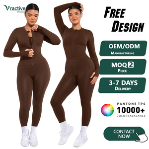 Vractive Vente en gros de vêtements de sport pour femmes : Leggings de yoga légers sans coutures pour le sport et la gym - Product Image 1