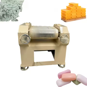 New Fully Automatic PLC Controlled Motor <b>Engine</b> Driven 300/500kg/h Capacity Compact Structure Laundry Soap Production Line for - Product Image 5