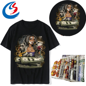 2026 New Cool Plastisol DTF <strong>Transfers</strong> Marvel Series Anime Decorative Heat <strong>Transfer</strong> Vinyl <strong>Iron</strong> <strong>on</strong> Sticker Design for T-shirt - Product Image 2