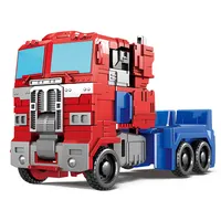 Aksiyon figürü oyuncakları dönüştürme Die-cast kamyon Robot Model oyuncaklar alaşım deformasyon Robot oyuncaklar için 3 4 5 6 7 yaşındaki erkek