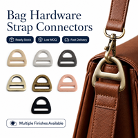 Boucle triangulaire en métal en forme de A avec barre de réglage pour sangle de sac à dos, sangle de sac, artisanat du cuir et harnais pour chien
