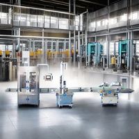 Machine de remplissage, de bouchage et d'étiquetage automatique électrique Orshang pour pâtes cosmétiques et shampoings, état neuf, capacité 2000-4000 BPH, avec cœur PLC