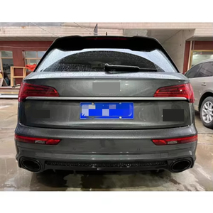 Accessori auto kit carrozzeria posteriore paraurti con passaruota diffusore per 2019 2021 stile normale Q5 SQ5 aggiornamento a RSQ5 - Product Image 2