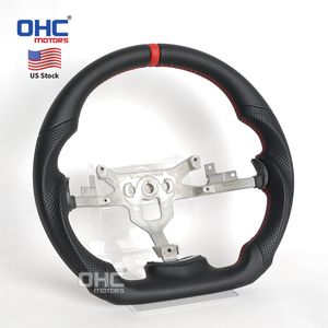 EE. UU. En stock <span class=keywords><strong>Volante</strong></span> de cuero completo para <span class=keywords><strong>Chevy</strong></span> Corvette C6 2006-2011 Z06 Zr1 2012 2013 Cuero perforado - Product Image 1