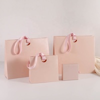 Boîte d'Emballage pour Bijoux LOGO, Papier d'Emballage, Ensembles Personnalisés Imprimés, Sac Cadeau pour Shopping, Emballage Bijoux, Boîte Cadeau en Papier pour Bijoux