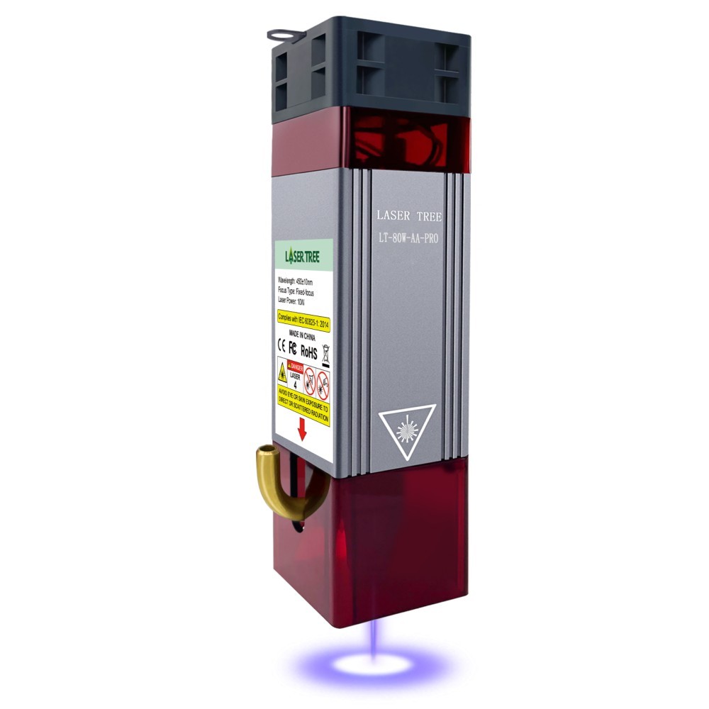 for CNC3018 Lasermodul Kit 10W optische Leistung Laserkopf mit Luftunterstützung