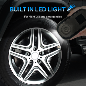 Richtek Luft kompressor DC 7,4 V DC12V 180W 120PSI Handle ld Max Druck Kunststoff LED Licht Reifen Luftpumpe für Motorrad Fahrrad - Product Image 4