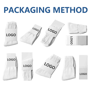 Toptan özelleştirilmiş logo çorap nakış jakarlı mektup sokak ekip çorap üreticisi moda erkekler çorap - Product Image 6