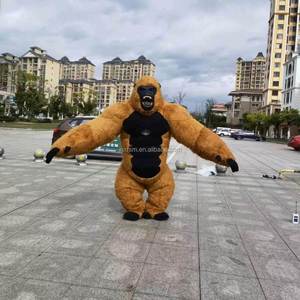 Disfraz de Gorila Inflable Personalizado de 2M 2.6m, Inspirado en King Kong, para Adultos Unisex, para Fiestas, Carnavales y Promociones - Product Image 2