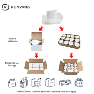 Top grade <span class=keywords><strong>11oz</strong></span> gốm cảm ứng mềm <span class=keywords><strong>Mug</strong></span> thăng hoa bán buôn Tùy chỉnh màu trống cao su sơn thăng hoa <span class=keywords><strong>Mug</strong></span> - Product Image 4