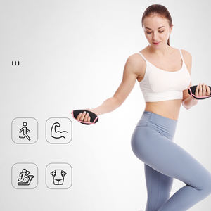 Le donne saltano la mano che tengono la sacca di sabbia morbida con manubrio braccio magro per Yoga peso corporeo manubrio - Product Image 4