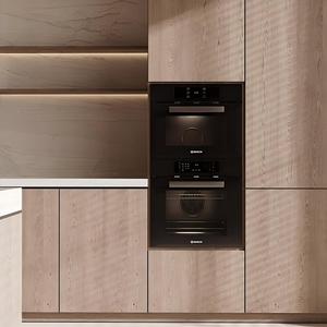 Design Completo di <span class=keywords><strong>Cucina</strong></span> Modulare a Isola, Set di Mobili da <span class=keywords><strong>Cucina</strong></span> in Legno, Meubles Modernes Cuisine - Product Image 4