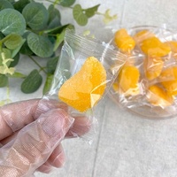 Schattige Mango-Vormige Zure Gummy Candy Snoepjes Granulaat Gummy Candy Met Fruitige Flavo