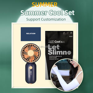 Relatiegeschenk Set Vacuüm Cup + Koele Arm Mouw + Mini Fan + Paraplu Corporate Cadeau Kit Zakelijke Promotie Nieuwigheidsgeschenken - Product Image 3