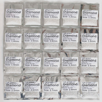 Diamantes de Laboratorio HPHT, Corte Redondo de 0.8MM-3MM, DEF VS, Diamantes Sueltos de Tamaño Pequeño, Diamantes Melee
