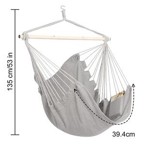 सबसे अधिक आरामदायक झूला डेरा डाले हुए कुर्सी उच्च गुणवत्ता स्विंग कुर्सी झूला - Product Image 4