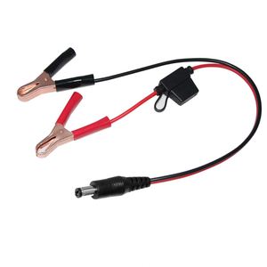 สายจัมเปอร์แบตเตอรี่ 12V DC แบบหัวเสียบตัวผู้ ขนาด 4 ฟุต <span class=keywords><strong>2</strong></span>.1 มม. x 5.5 มม. พร้อมคลิปหนีบแบบจระเข้ สำหรับกล้องวงจรปิด - Product Image 3