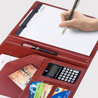 Fournitures de bureau, classeur de documents en cuir PU personnalisé format A4, organiseur de documents, porte-documents, bloc-notes