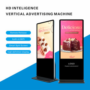 Máquina de publicidad Vertical de 75 pulgadas, pantalla de póster de imagen multimedia de red de una máquina de consulta táctil inteligente ultrafina HD - Product Image 3