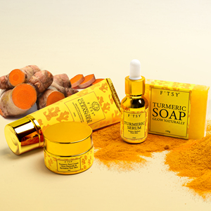 <span class=keywords><strong>Produit</strong></span> au curcuma Marque privée Éclaircissant pour le visage <span class=keywords><strong>Acné</strong></span> Crème éclaircissante Ensemble de soins de la peau au curcuma - Product Image 1