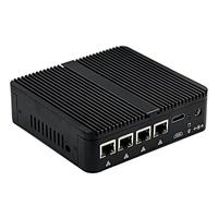 4 Lan Firewall Embedded Industrial Fanless Win Linux Mini Pc Computadora Minipc Intel Core J4125 Mini Pcs