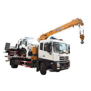 <span class=keywords><strong>Camion</strong></span> de remorquage à <span class=keywords><strong>plateau</strong></span> latéral plat de service moyen personnalisé de 6T à 15T <span class=keywords><strong>avec</strong></span> <span class=keywords><strong>grue</strong></span> à vendre - Product Image 1