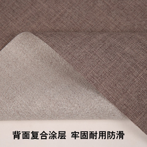 Tela de Popelina de Lino y Algodón, Peso Medio, Teñido Liso, Textura Texturizada, Transpirable, Material para Cojines y Textiles del Hogar - Product Image 4