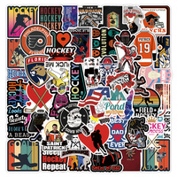 680124693865 50pcs Stiker PVC Ramah Lingkungan Bentuk Bulat Tahan Air dengan Laminasi Gloss Pola Bintang untuk Laptop Dekorasi Rumah