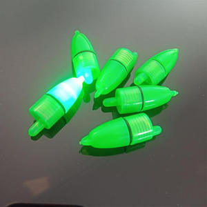 Campanas de pesca con LED verde, perfil en T, material ABS, flotadores ligeros para pesca en playa y océano, lámpara individual, cabeza redonda y puntiaguda - Product Image 2