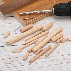 Bouchons en bois massif, tenons ronds pour la réparation de meubles, style rustique durable - Product Image 1