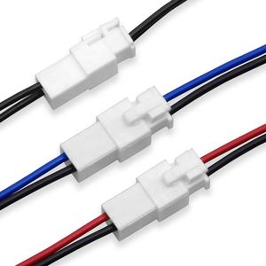 1007-24AWG Elektronikdraht <span class=keywords><strong>2</strong></span>,54mm Luftkabel XHB <span class=keywords><strong>2</strong></span>-Pin Stecker Buchse Steckverbinder Steuerplatine Mikroschalter - Product Image 1