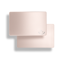 NOUVEAU Carte métallique multifonctionnelle NFC en acier inoxydable mat Smart Card ID + Marketing NFC Business Card LF/HF Pink Classic