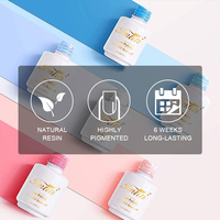 Conception originale améliorée IMTITI 48 couleurs de vernis à gel UV pastel direct d'usine avec base en caoutchouc à ongles personnalisée unique OEM ODM