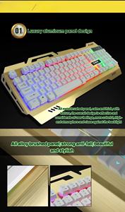 Sensation mécanique <span class=keywords><strong>clavier</strong></span> et <span class=keywords><strong>souris</strong></span> costume jeu Esports Internet café maison bureau périphériques accessoires informatiques - Product Image 6