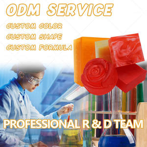 Jabón de Miel de Lujo con Logo de Marca OEM, Barra de Jabón de Pétalos de Miel de 100g, Paquete a Granel para Distribución en Cadenas de Supermercados y Centros Comerciales - Product Image 4