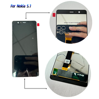 Layar LCD Ponsel, Touch Screen, dan Digitizer untuk Nokia 5.3 1.4 2.4 5.1 2.2 2.3 C30, Suku Cadang Pengganti