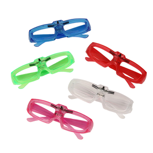 Occhiali LED Quadrati in Plastica, <span class=keywords><strong>Accessori</strong></span> <span class=keywords><strong>per</strong></span> <span class=keywords><strong>Feste</strong></span>, Nuovi Arrivi, Colori Personalizzabili, Funzioni di Sicurezza, 100 Pezzi - Product Image 3
