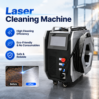 Machine de nettoyage laser à fibre pulsée 300W 500W, refroidie par air, pour l'élimination de la rouille sur les coques de navires et la maintenance des plateformes offshore
